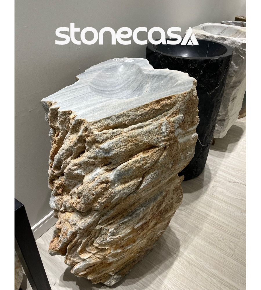 Cubas de Pedra Natural Artesanais - Stone Casa